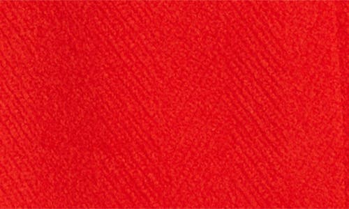 Jil Sander Cropped Boxy Wool Jacket In Red