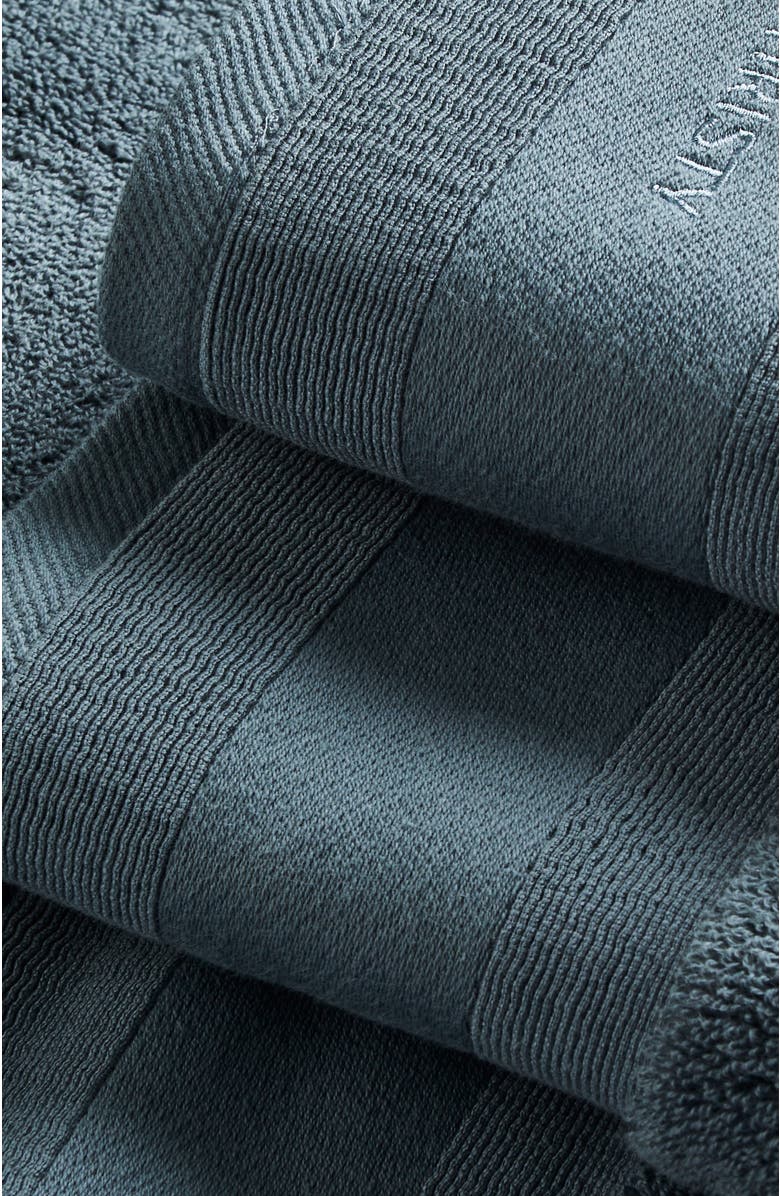 CHRISTY Signature Luxury 100% Turkish Cotton 8 Piece Towel Set, Alternate, color, Slate Blue