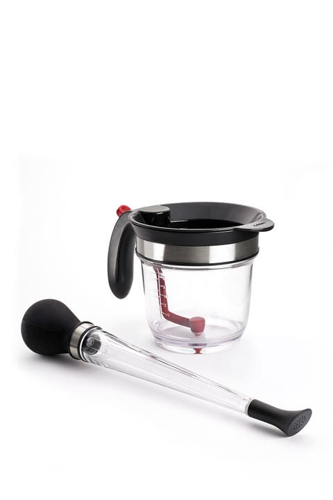 Roasting Essentials Fat Separator & Baster 2-Piece Set