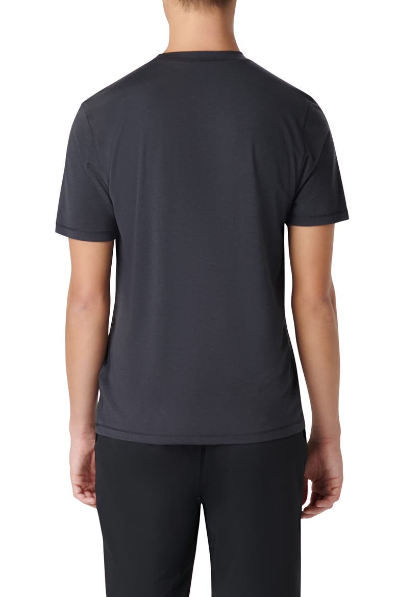 Crewneck Performance T-Shirt, Alternate, color, BLACK