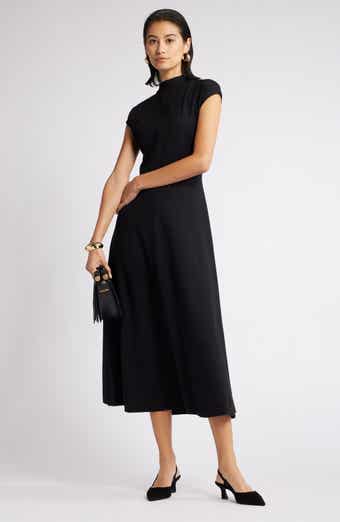 Nordstrom Jacquard Pleat Back Maxi Dress | Nordstrom Nordstrom Jacquard Pleat Back Maxi Dress | Nordstrom