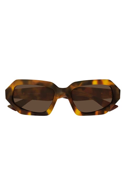 Gender Inclusive BV1502S 54mm Polarized Gradient Rectangular Sunglasses