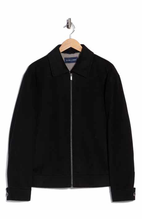 Wool Blend Bomber Jacket