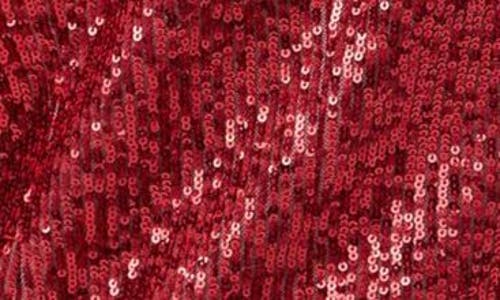 Trina Turk Al Sequin Blazer In Ruqa Red