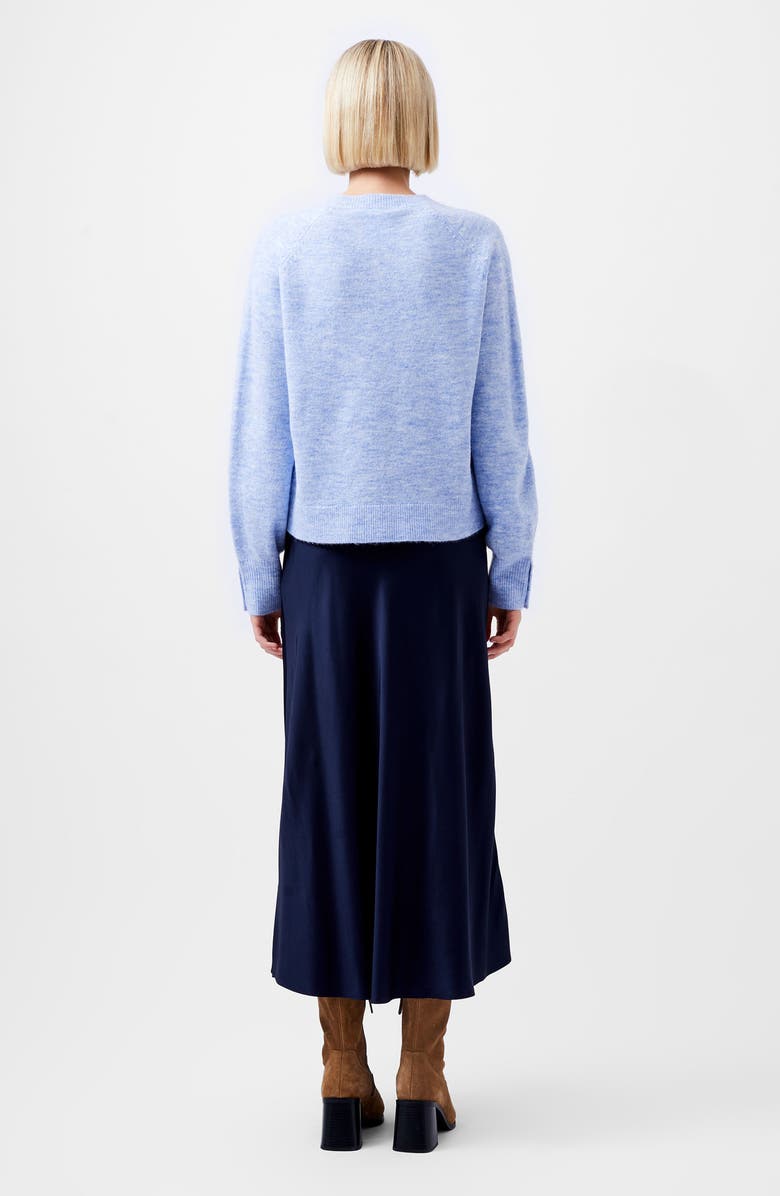 French Connection Morena Button Cuff Sweater, Alternate, color, 40-Dusted Blue