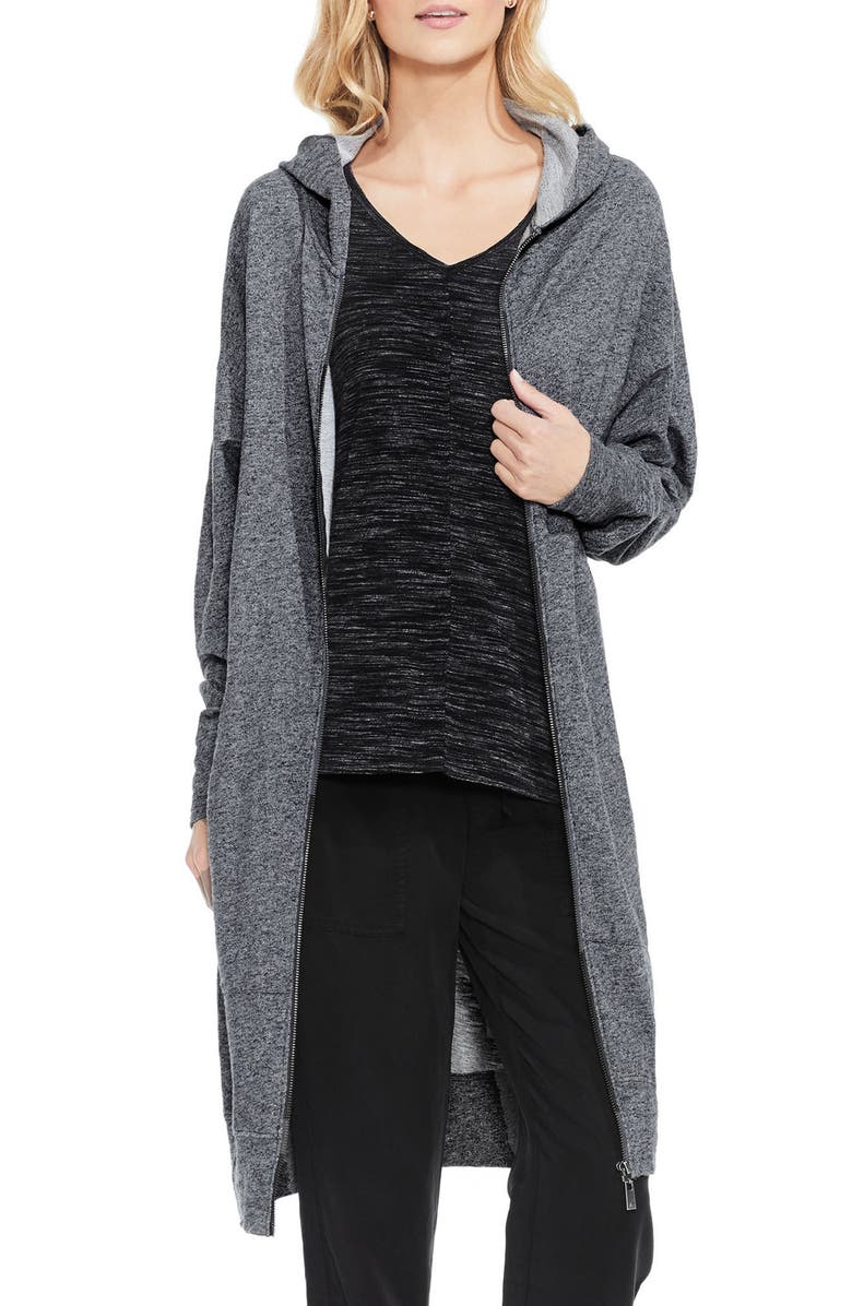 Two by Vince Camuto Long Hoodie, Main, color, 