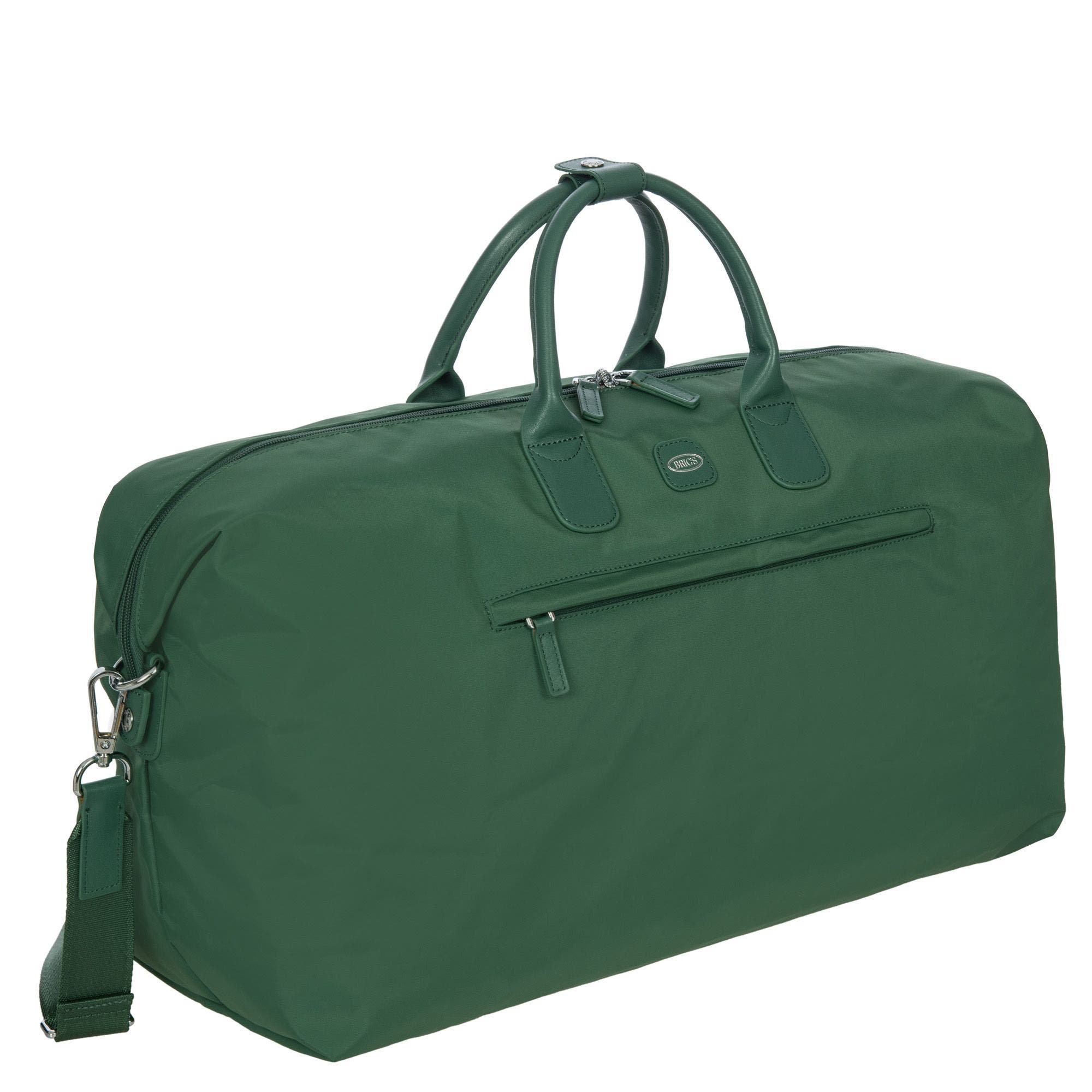 Bric's Positano 22'' Deluxe Duffle, Alternate, color, Emerald