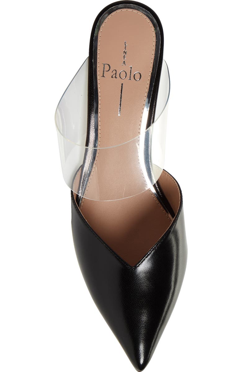Linea Paolo Chace Clear Strap Mule, Alternate, color,