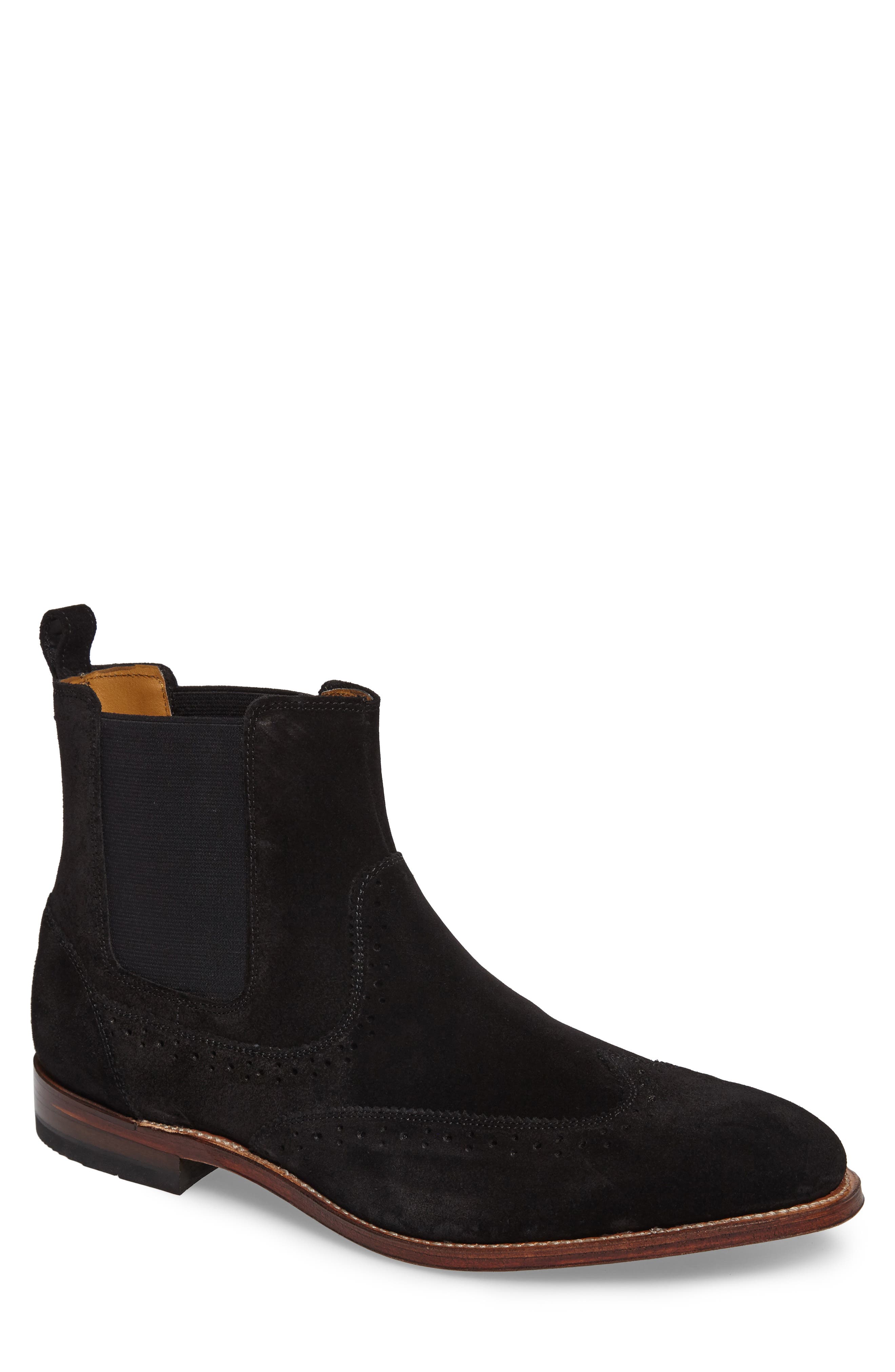 Stacy Adams Madison II Wingtip Chelsea Boot, Main, color, 