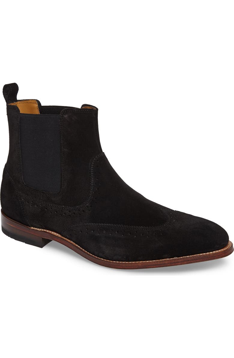Stacy Adams Madison II Wingtip Chelsea Boot, Main, color,
