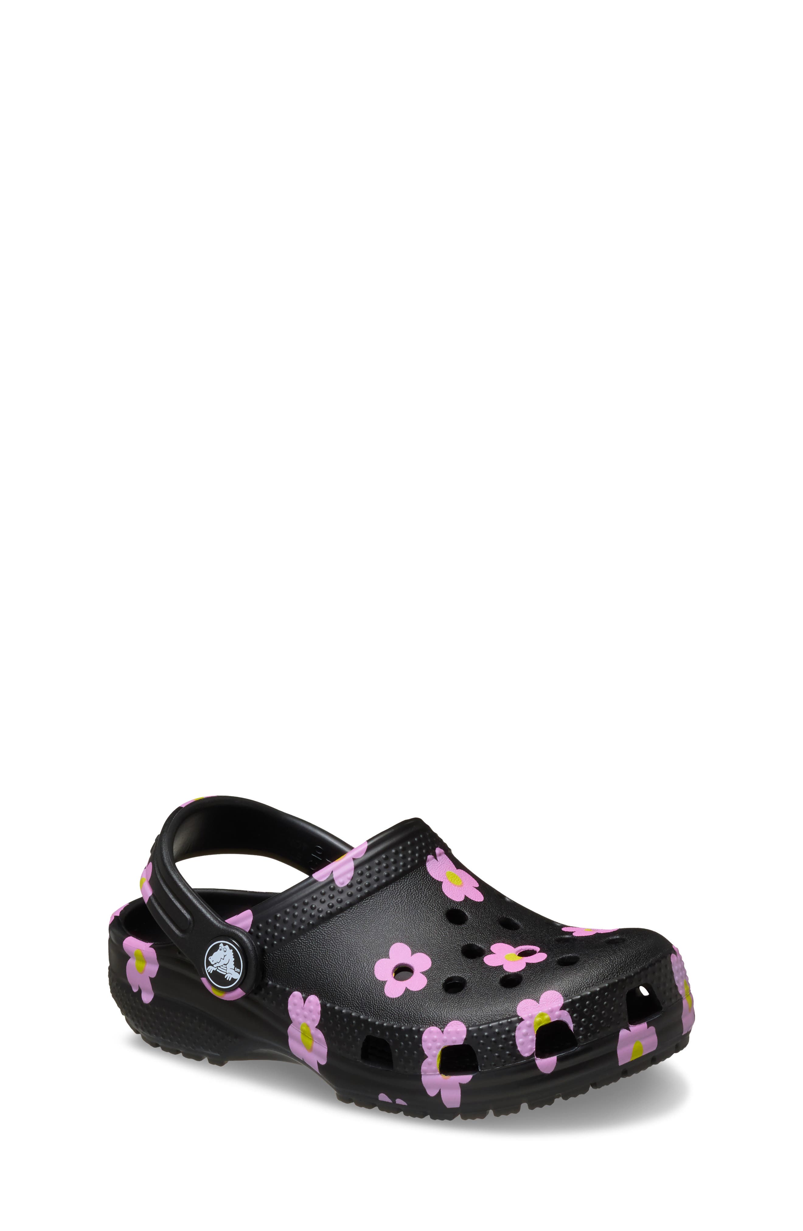 CROCS Kids' Classic Flower Clog