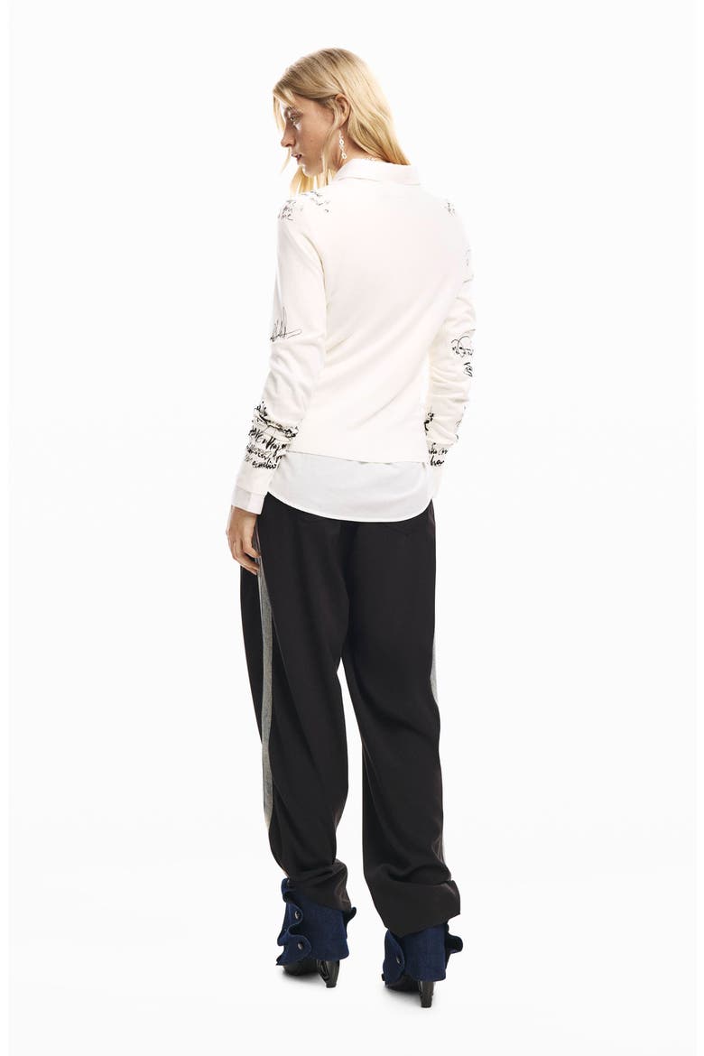Wide Leg Pants, Alternate, color, BLACK