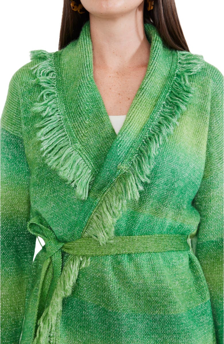 Eddy Tatiana Fringe Wrap Cardigan, Alternate, color, 