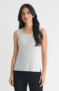 Ming Wang Scoop Neck Knit Tank