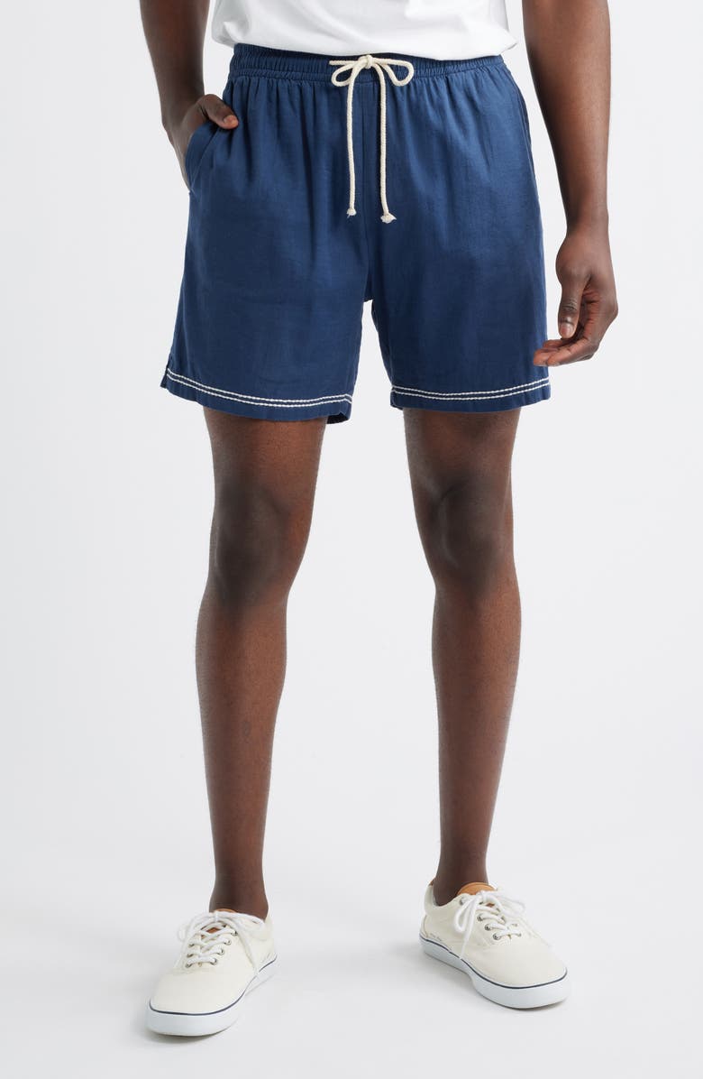 Rails Hudson Linen Blend Shorts, Main, color,