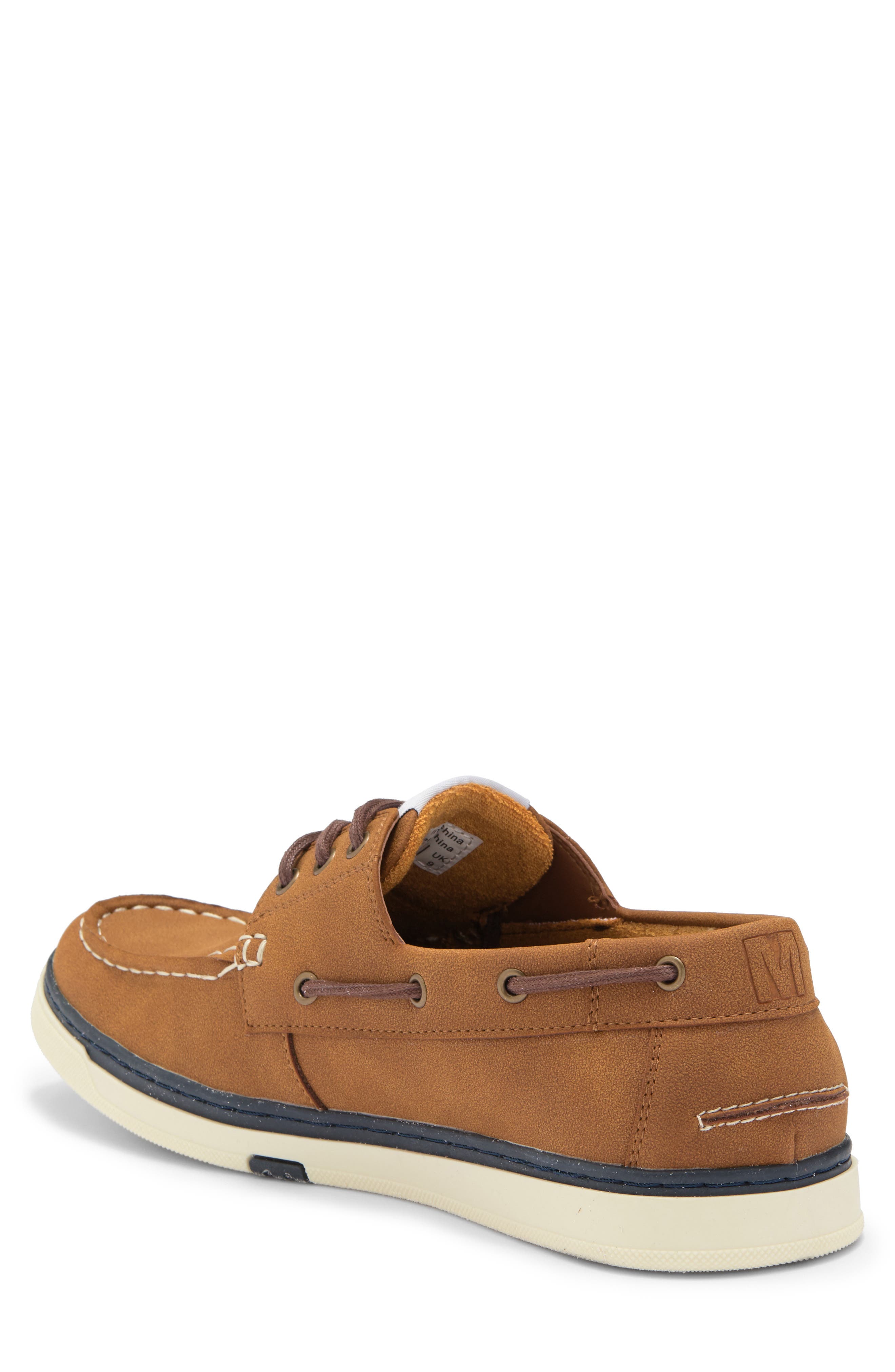 MADDEN Ommny Boat Shoe, Alternate, color, Cognac