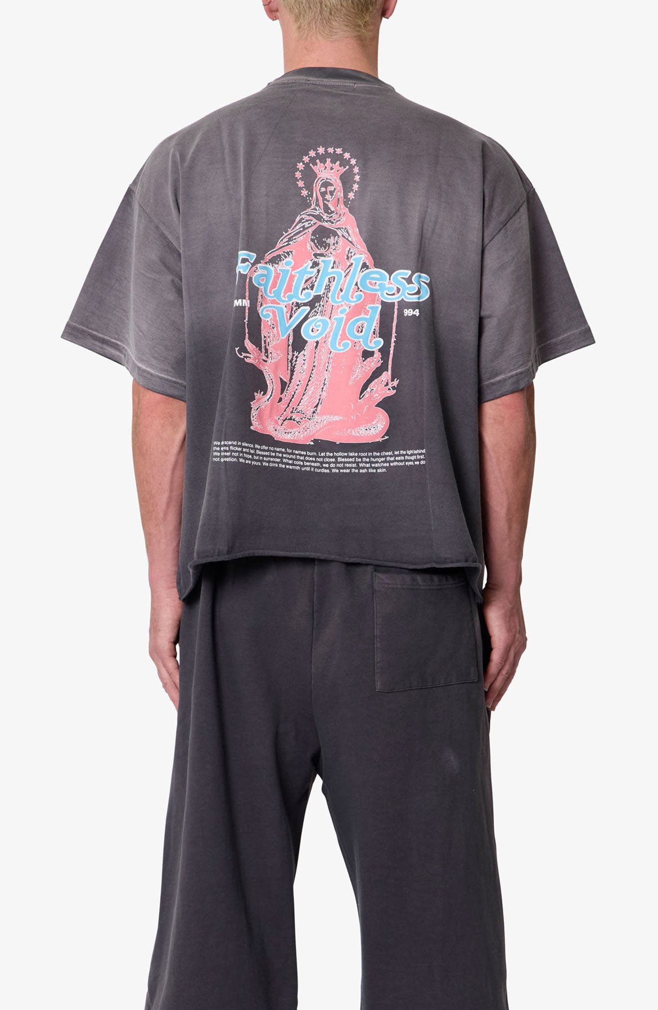 Enemy Oversize Cotton Graphic T-Shirt - image 2