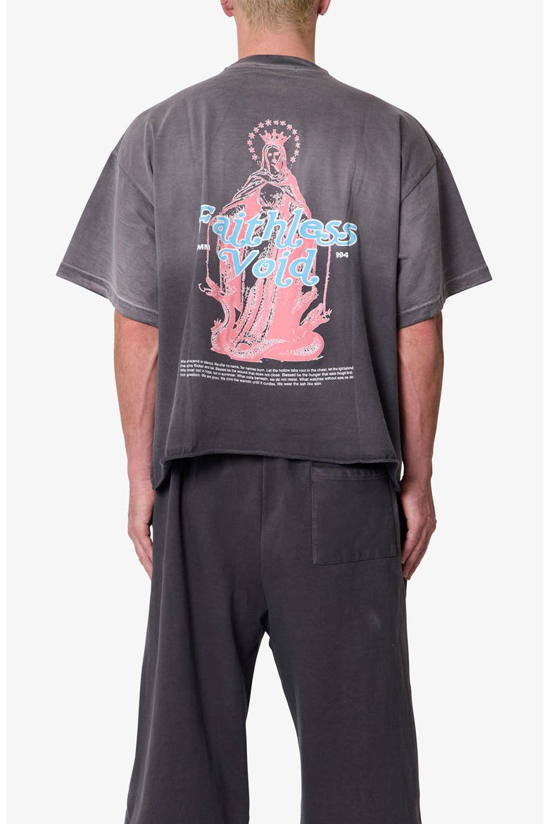 Enemy Oversize Cotton Graphic T-Shirt, Alternate, color, WASHED BLACK