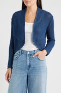 NIC+ZOE Mesh Stitch Cocoon Cardigan