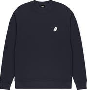 Dalix Ghost Relaxed Midweight Fleece Crewneck Sweatshirt