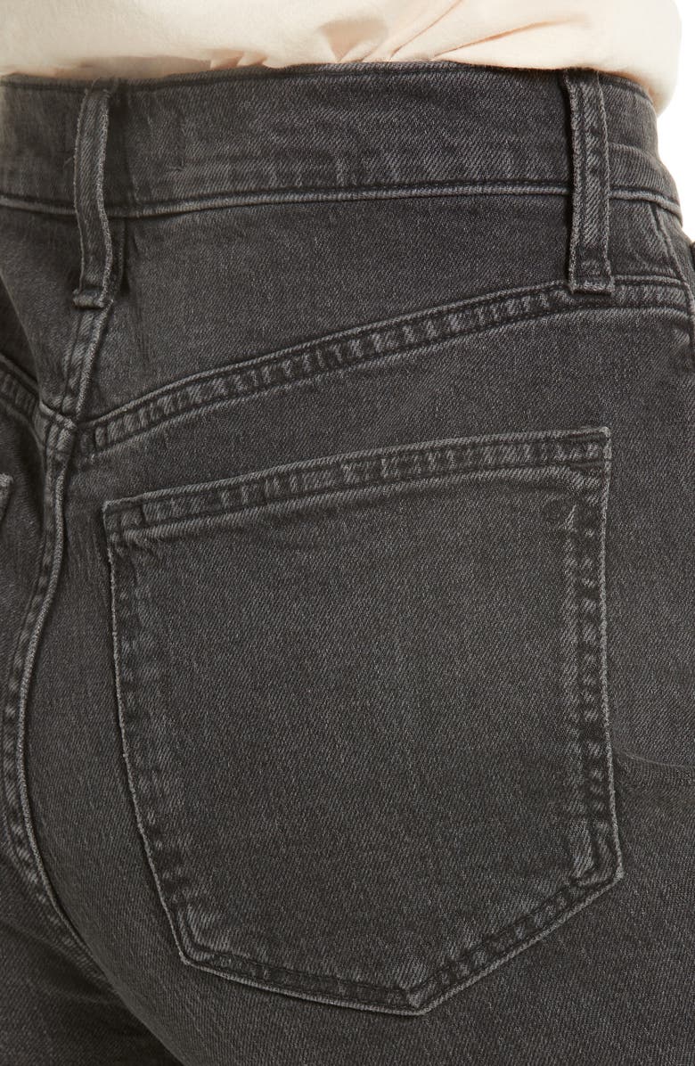 Madewell High Rise Mid Length Denim Shorts, Alternate, color,