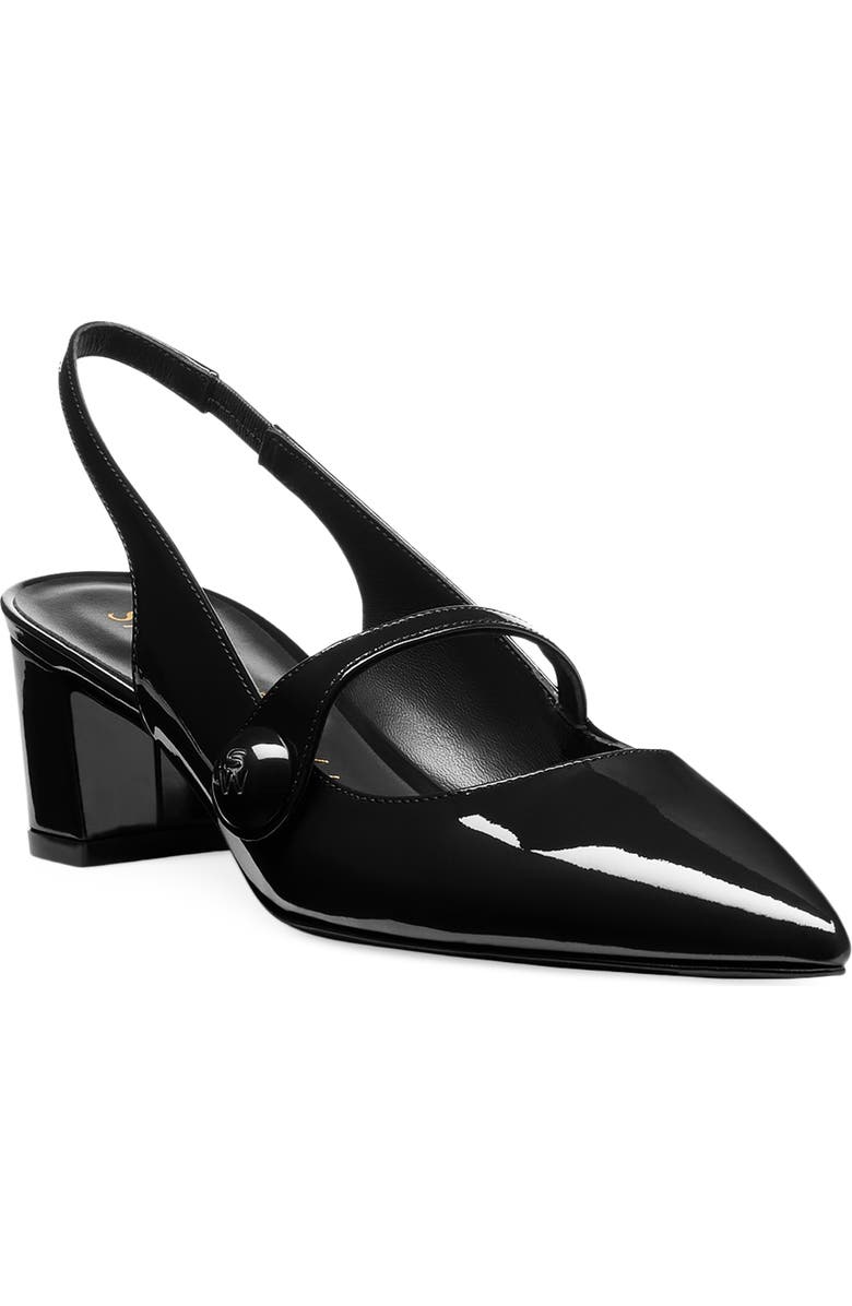 Stuart Weitzman Pointed Toe Slingback Pump, Main, color,