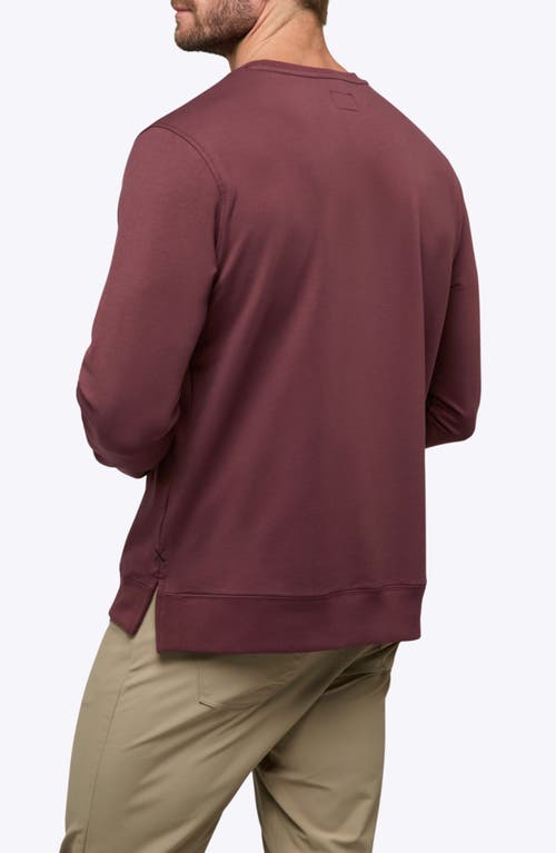Cuts Hyperloop Split Hem Sweatshirt In Purple