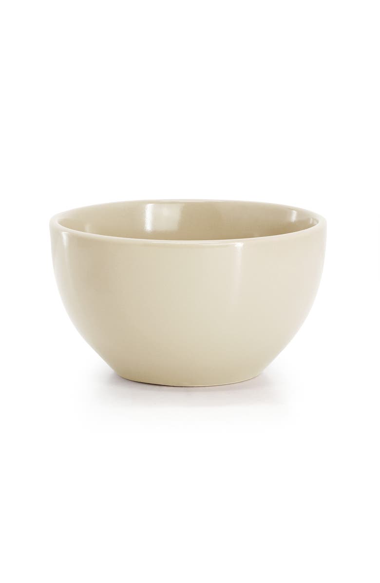 Gibson Home Everyday Plus 12 Piece Stoneware Dinnerware Set, Alternate, color, Beige