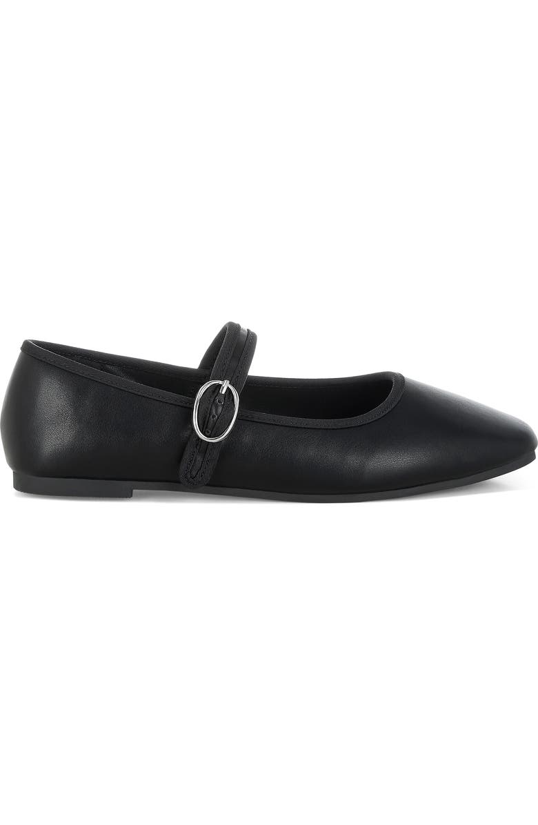 LONDON RAG Iker Mary Jane Flat, Alternate, color, Black