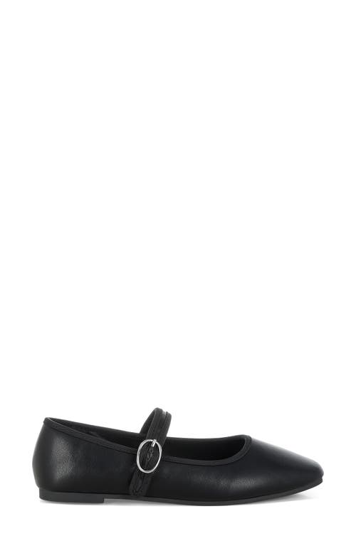 London Rag Iker Mary Jane Flat In Black