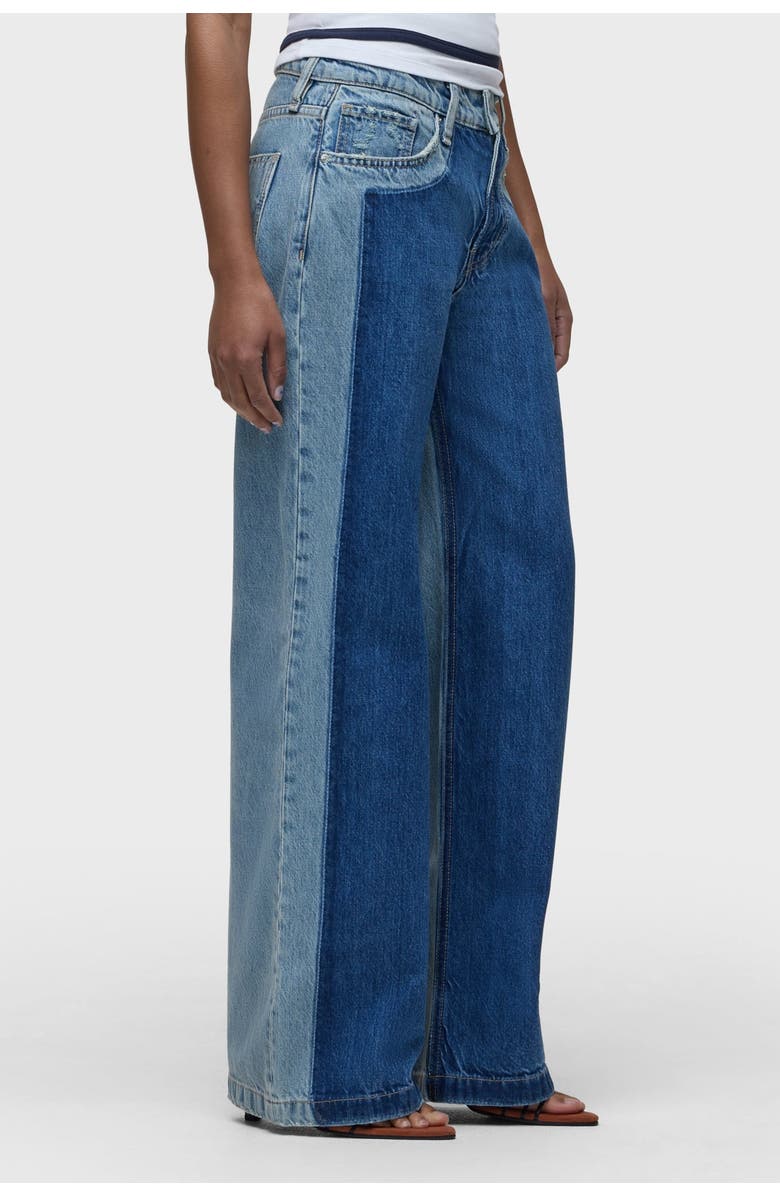 Hudson Jeans Rylee Patch Loose Pant, Alternate, color, Double Take