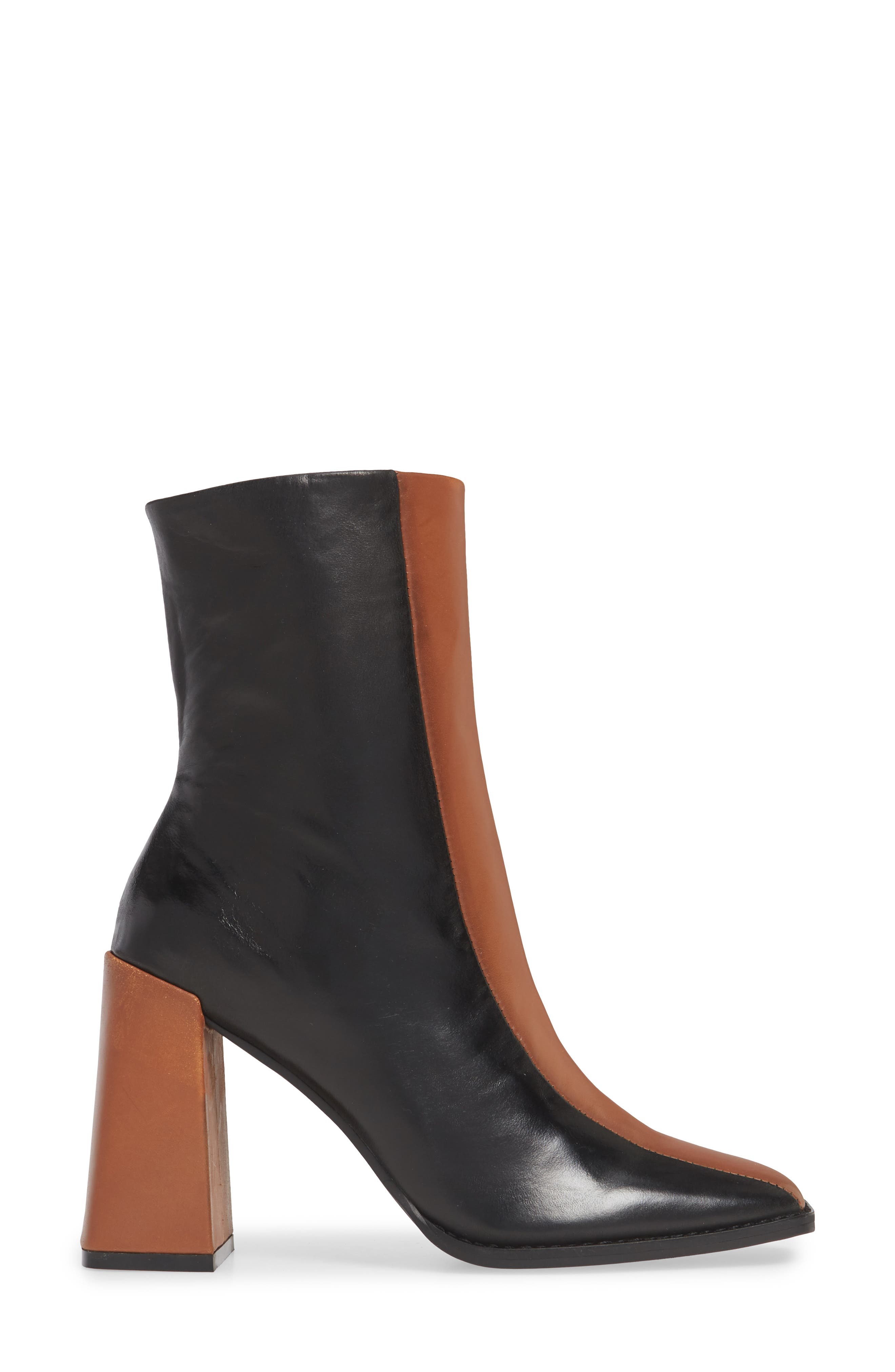 Alias Mae Twiggy Bootie, Alternate, color, Black/ Brown