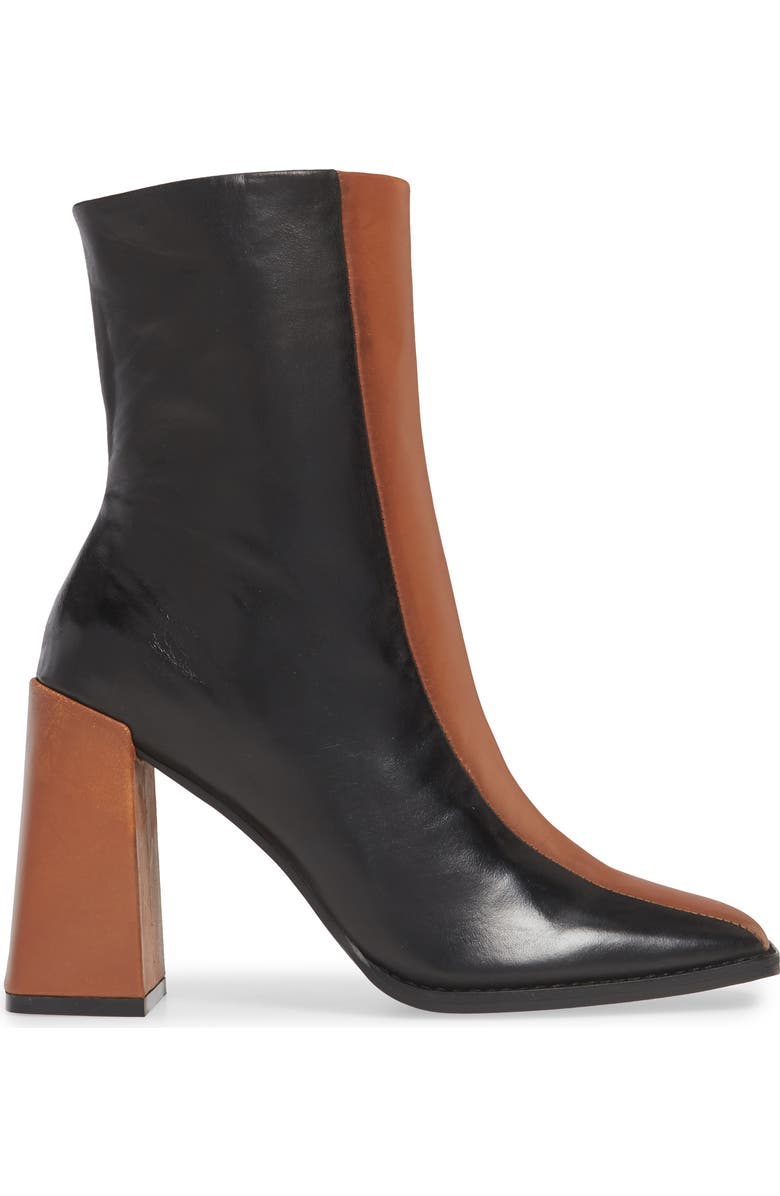 Alias Mae Twiggy Bootie, Alternate, color, Black/ Brown
