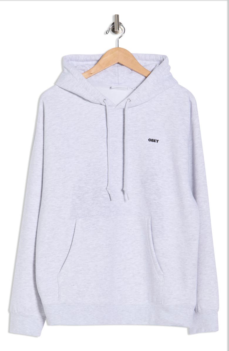 Obey Business Hoodie, Alternate, color, Ash Grey