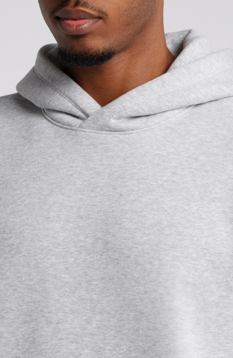 BP. Fleece Hoodie, Alternate, color, Grey Soft Heather