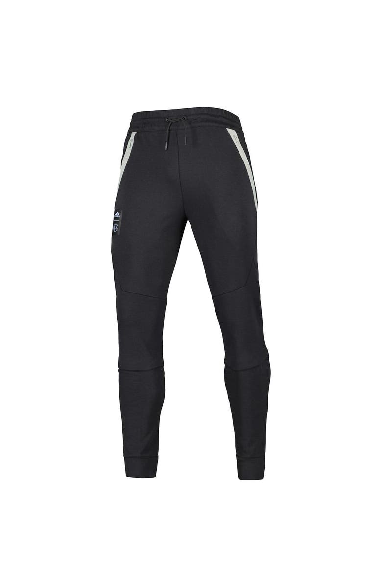 adidas Men's adidas Black Sporting Kansas City 2023 Player Club Travel Pants, Alternate, color, Black
