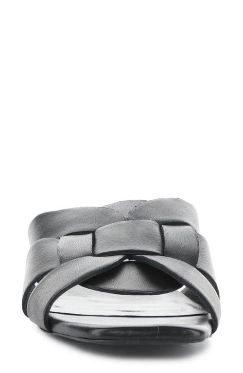 Bos. & Co. Ellis Slide Sandal In Black
