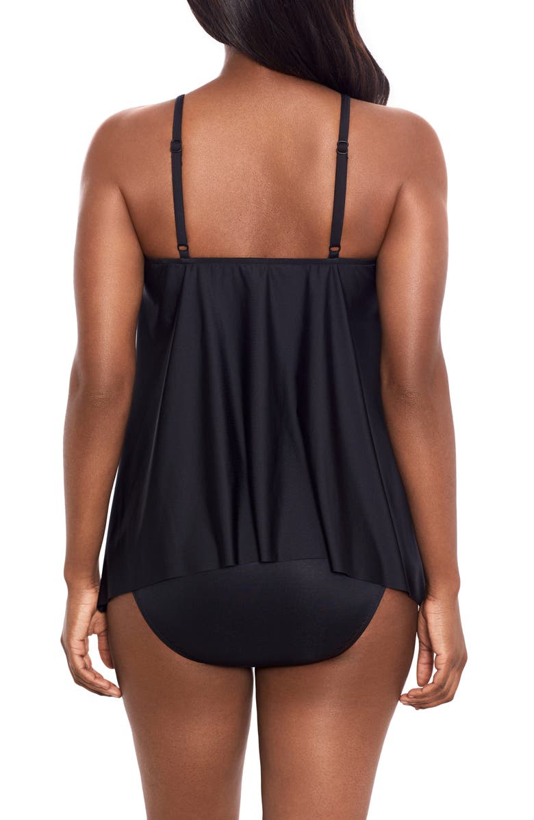 Miraclesuit<sup>®</sup> Cappadocia Peephole Skirted One-Piece Swimsuit, Alternate, color, Blm