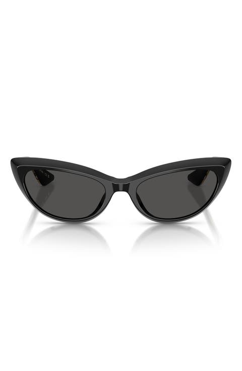 53mm Khaite Cat Eye Sunglasses