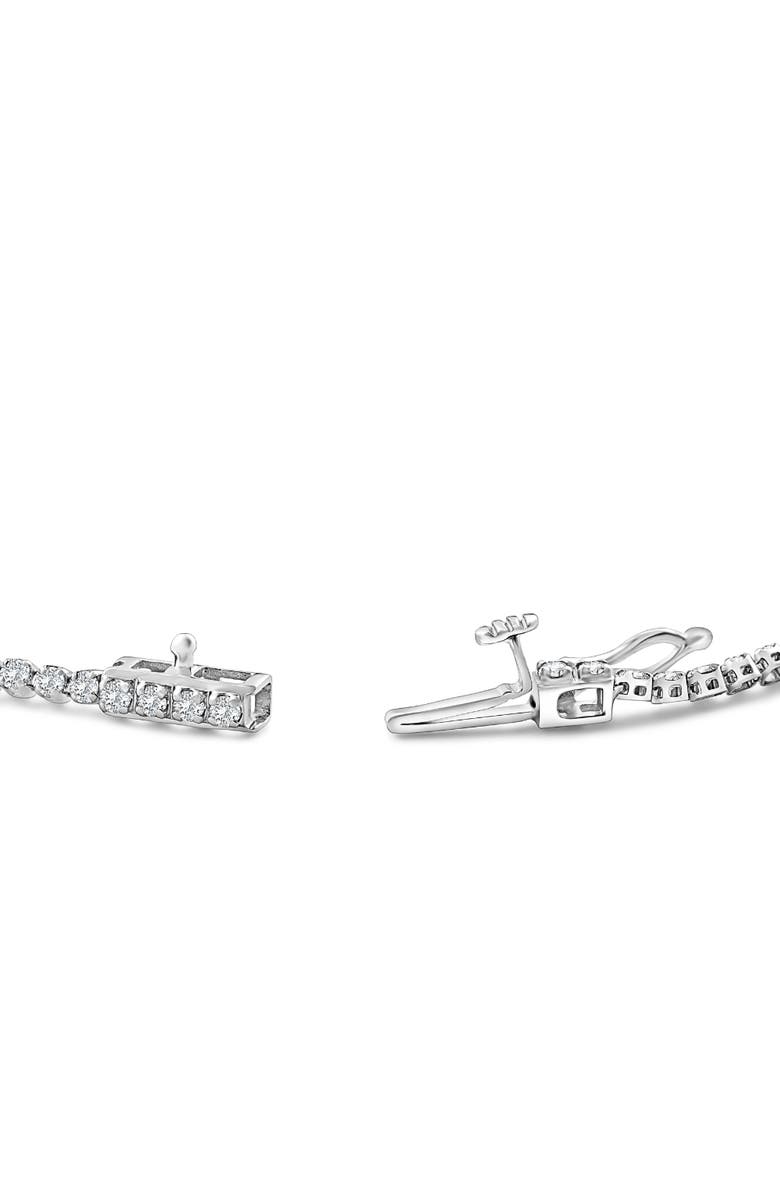 Bliss Diamond 3Ct Diamond Lightweight 7" Tennis Bracelet 14k Gold Lab Grown, Alternate, color, 