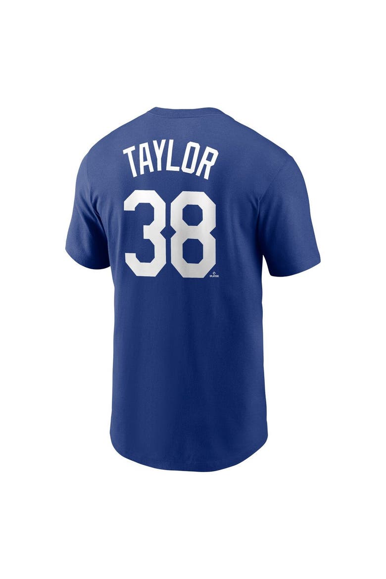 Men's Nike Josh Taylor Royal Kansas City Royals Name & Number T-Shirt, Alternate, color, Royal