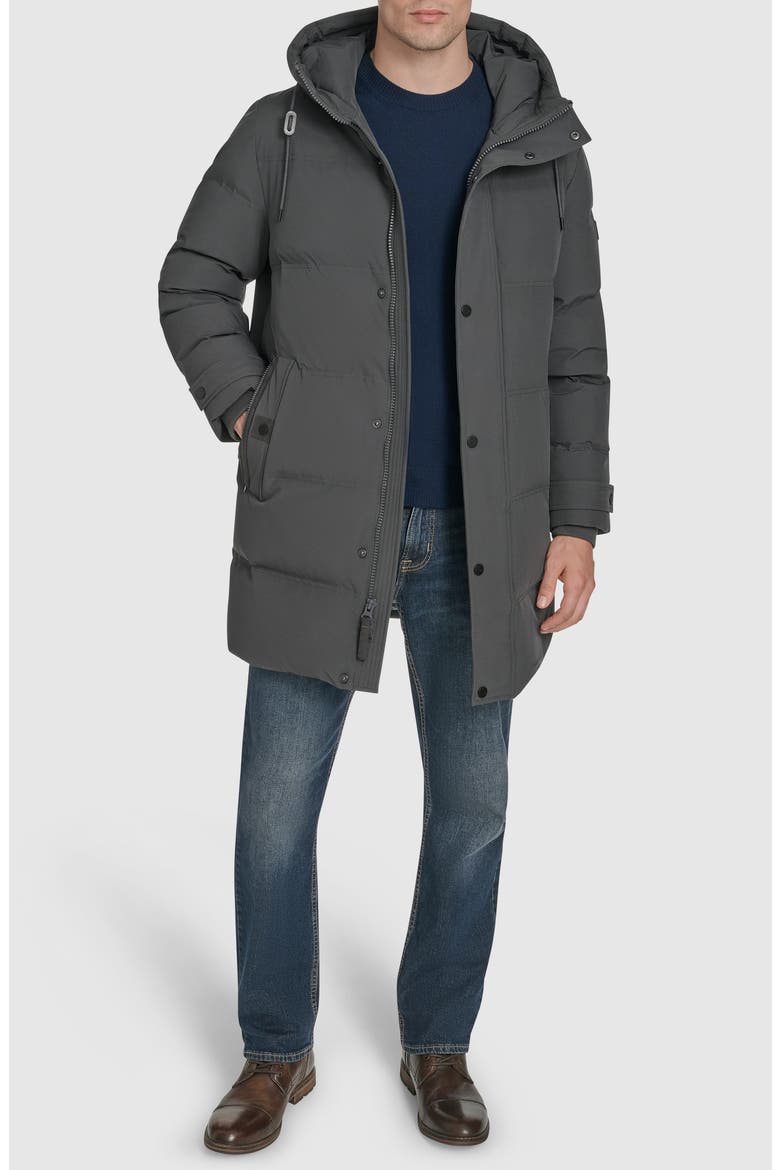 Stadium Hooded Puffer Coat, Alternate, color, CHARCOAL