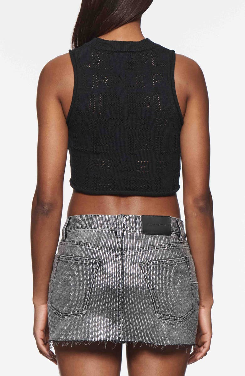 PURPLE BRAND Crop Sweater Vest, Alternate, color,