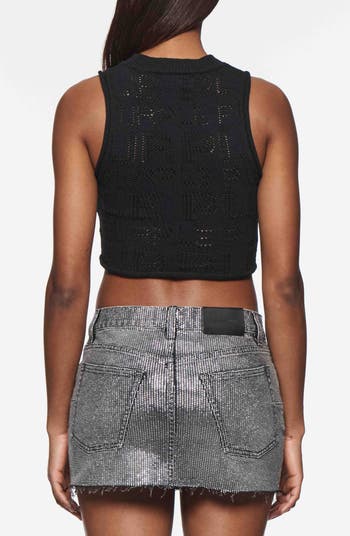Crop Sweater Vest