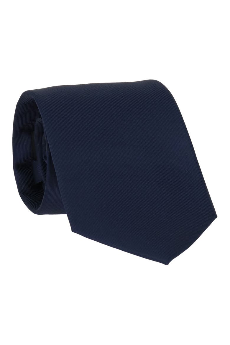 Solid Tie, Main, color, NAVY