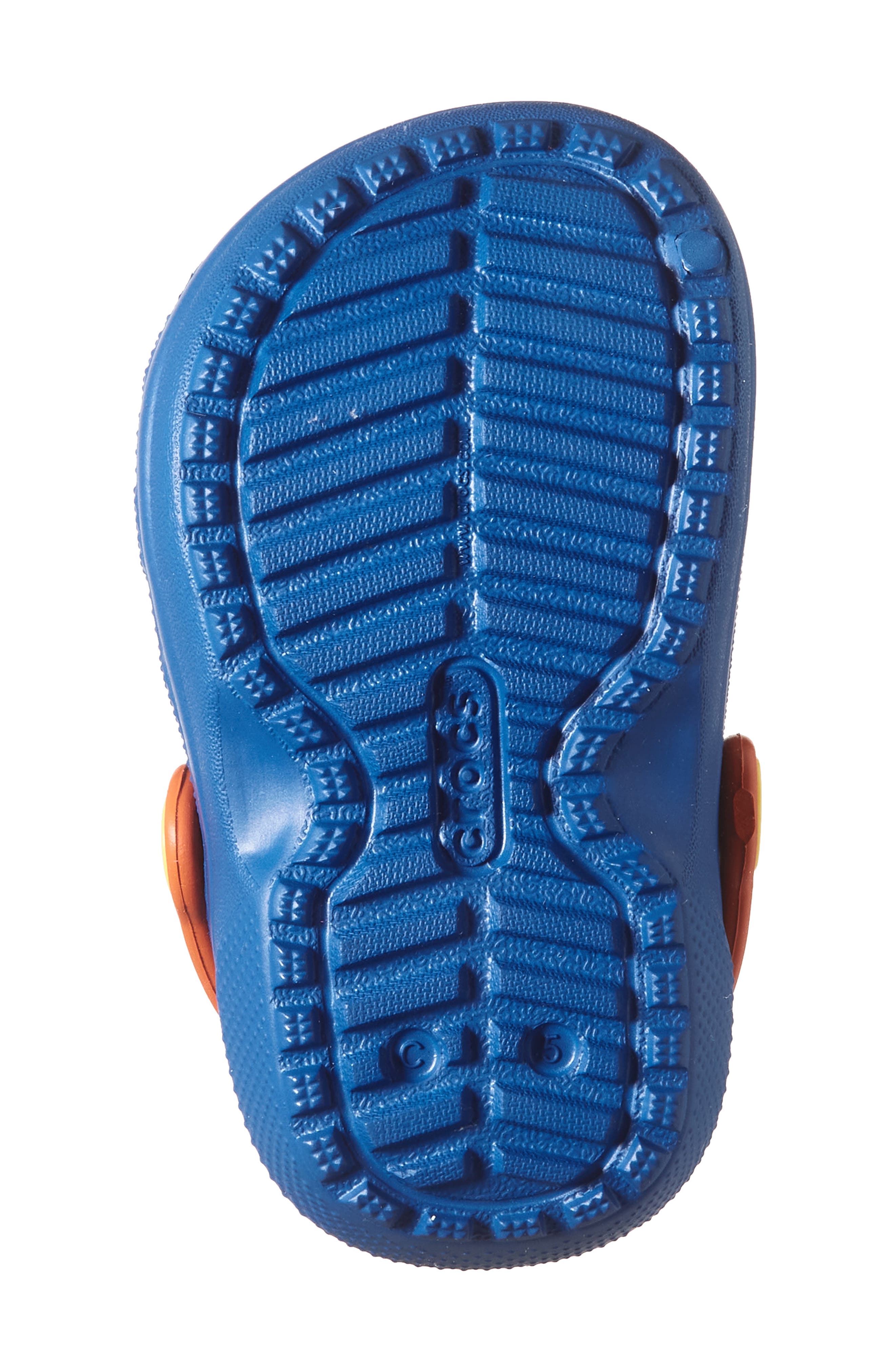 CROCS Kids' Classic Lined Clog, Alternate, color, Blue Bolt/ Multi