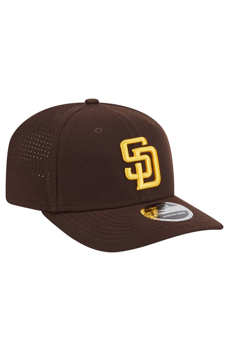 New Era Men's New Era Brown San Diego Padres Performance 9SEVENTY Adjustable Hat, Alternate, color, Brown