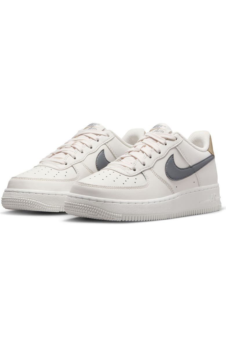 Nike Kids' Air Force 1 Sneaker, Main, color, Phantom/ Cool Grey/ Khaki
