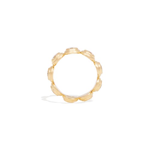 Campbell + Charlotte Evolve Stacking Ring In Gold
