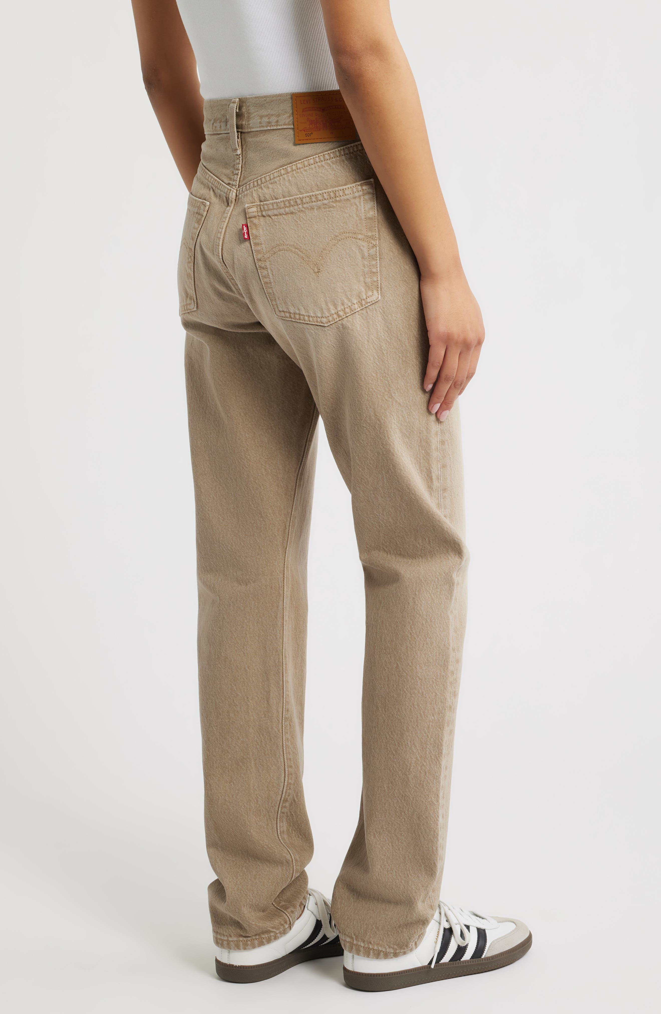 501 High Waist Straight Leg Jeans - image 2